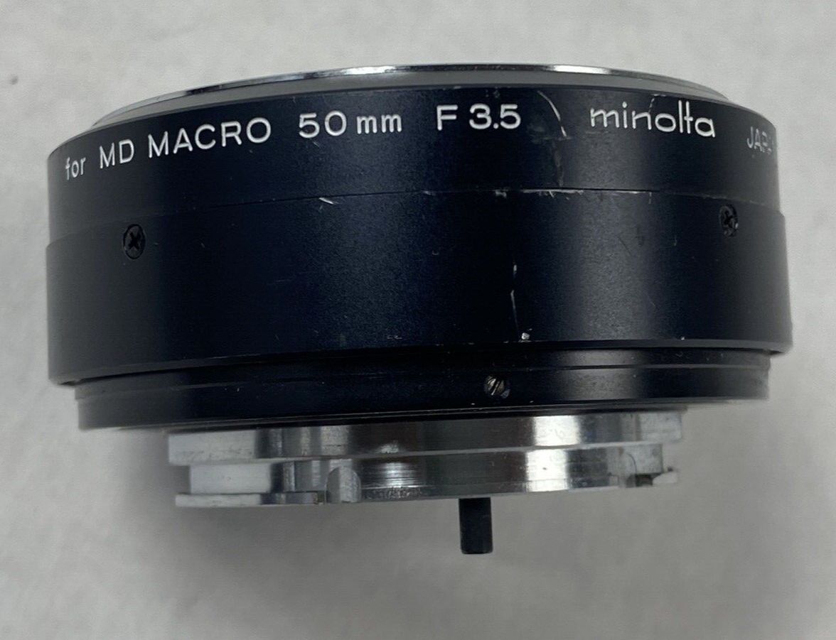 Minolta Lens Adapter for Minolta MD Macro 50mm F3.5 Lens