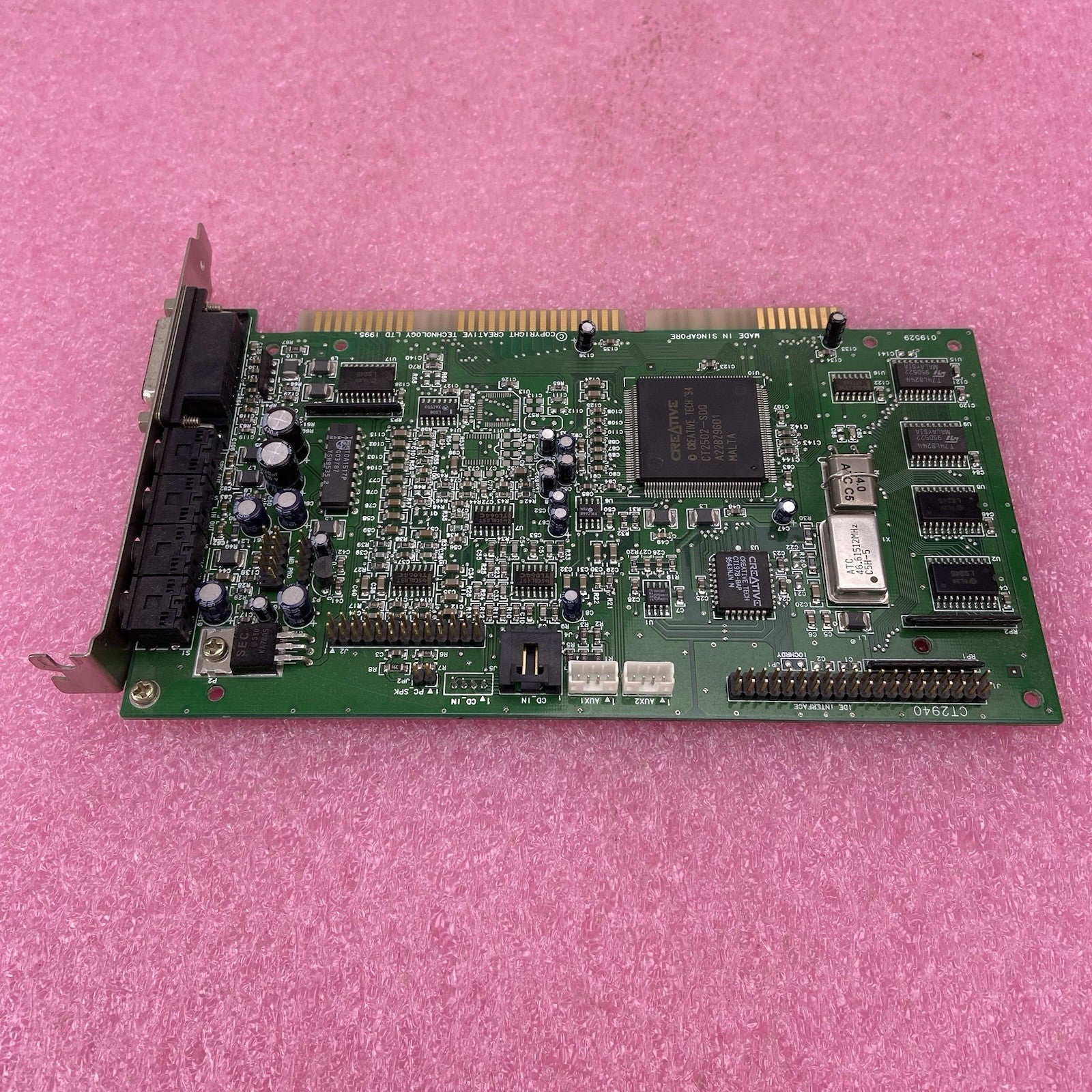 Creative Labs CT2940 Sound Blaster 16 CT2502-SDQ ISA Audio Card2