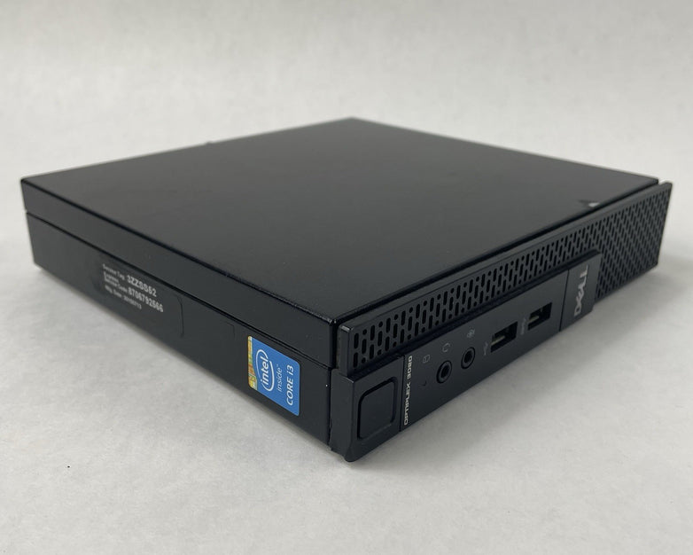 Dell Optiplex 3020M Micro i3-4160T 3.10 GHz 4 GB RAM No SSD/OS/AC