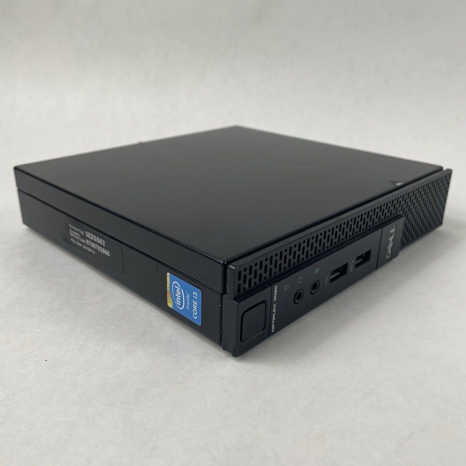 Dell Optiplex 3020M Micro i3-4160T 3.10 GHz 4 GB RAM No SSD/OS/AC0