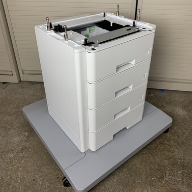 Brother TT-4000 Tower Tray Stabilizer w/Wheels and  x4 Trays 520 Page Untested