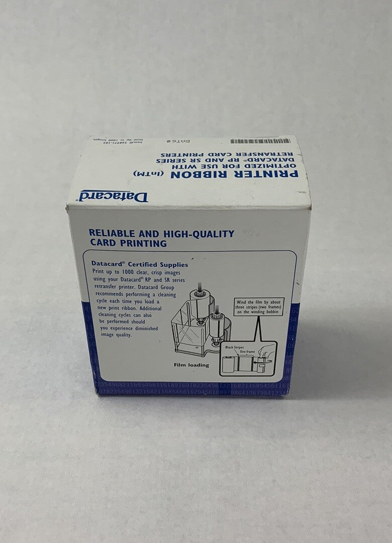 Datacard Printer Ribbon 568971-103, 1000 Images