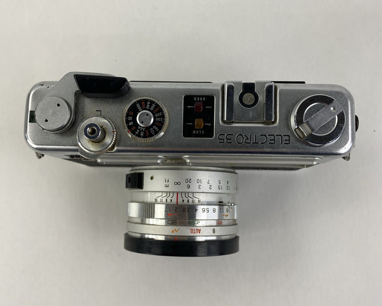 Yashica GSN Electro 35 w/ Yashinon DX 1:1.7 f=45mm Lens - Untested No Film parts
