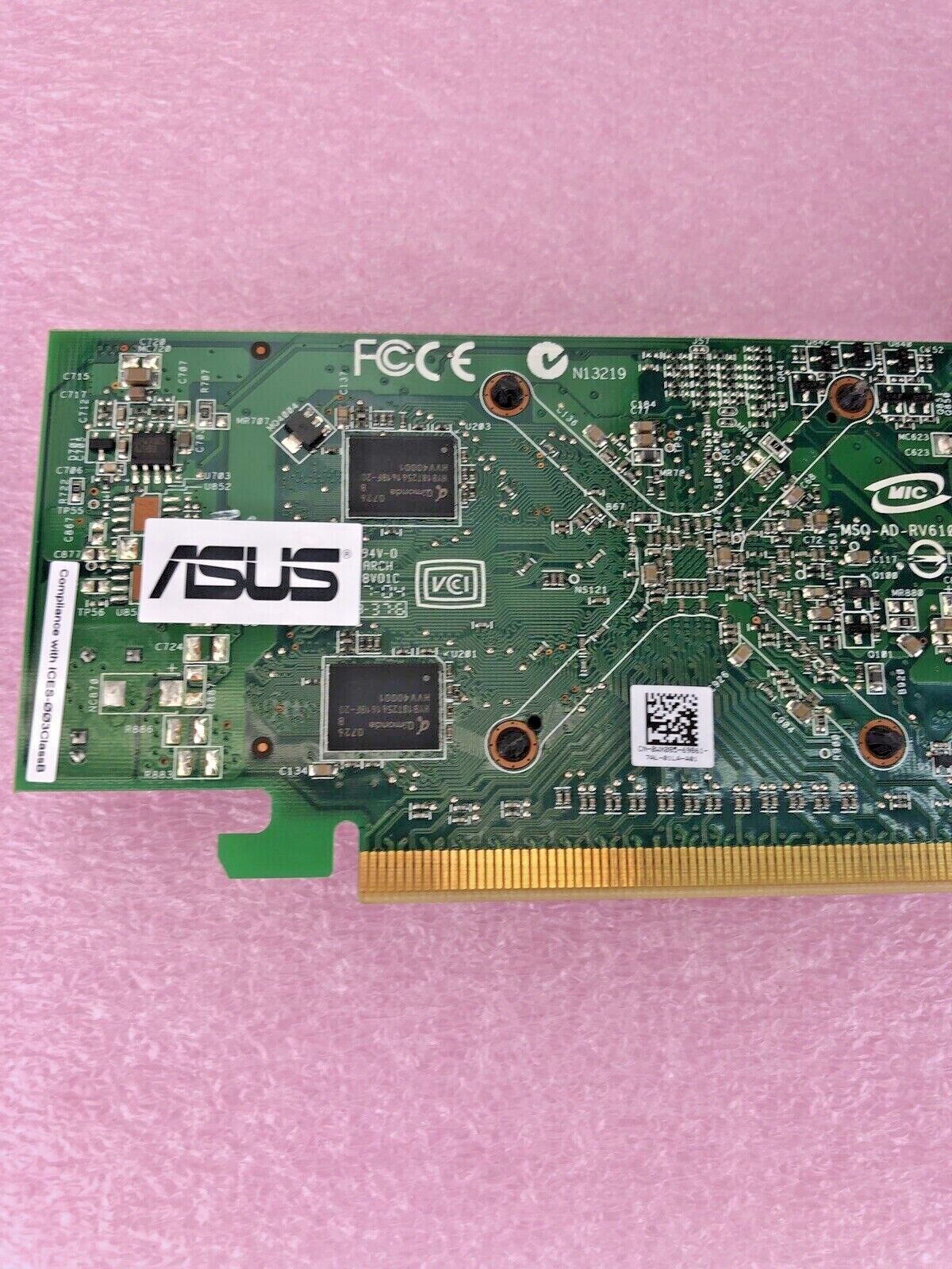 Asus ATI 0WX085 ad-rv610le Radeon HD2400 Pro 128MB VGA DVI GPU (Lot of 2)