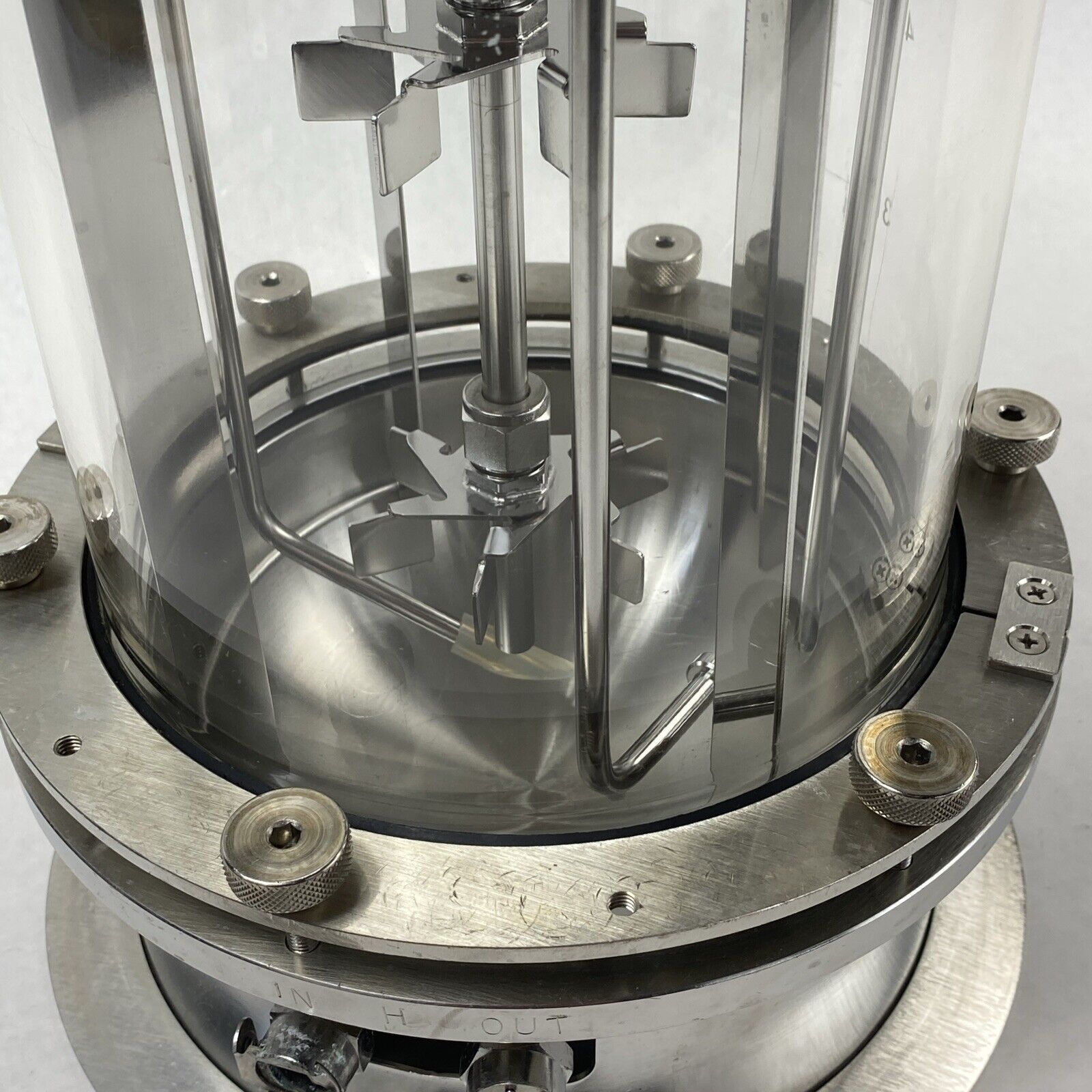 New Brunswick Scientific Q552700 5L Liter Glass Vessel Fermentor Bioreactor