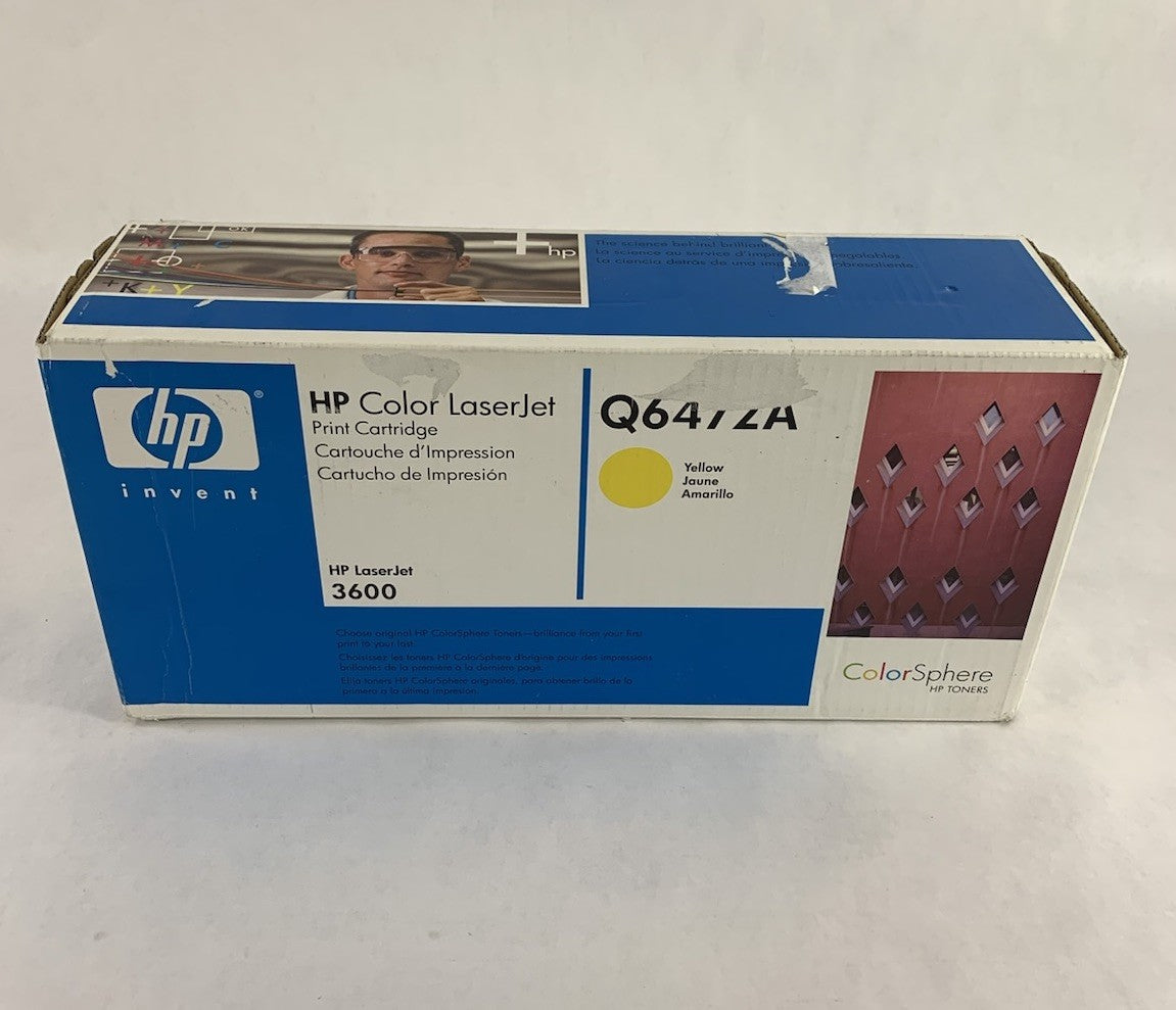HP Color LaserJet Q6472A Yellow Toner1