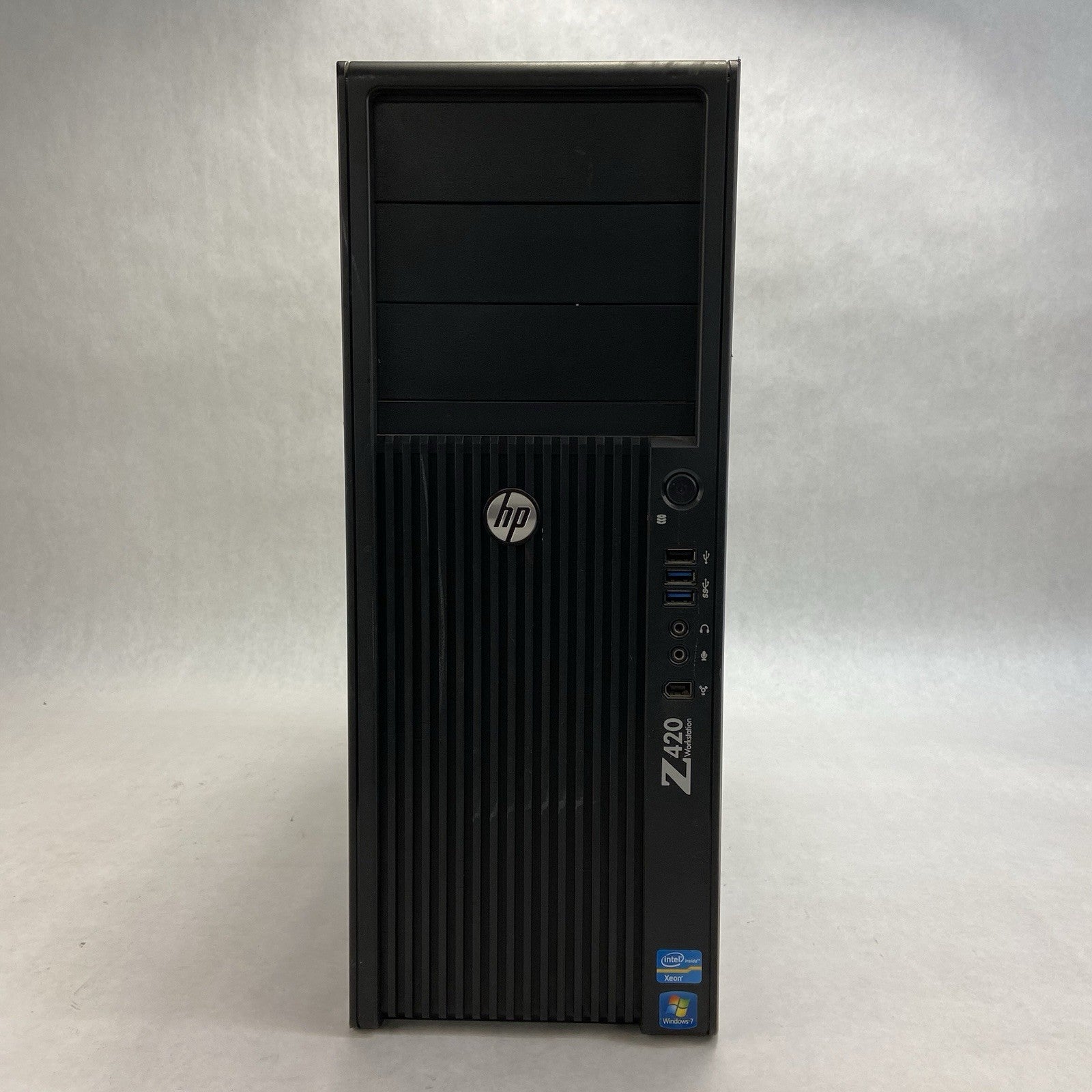 HP Z420 Workstation MT Intel Xeon E5-1620 3.6GHz 8GB RAM No HDDOS GeForce G3-631