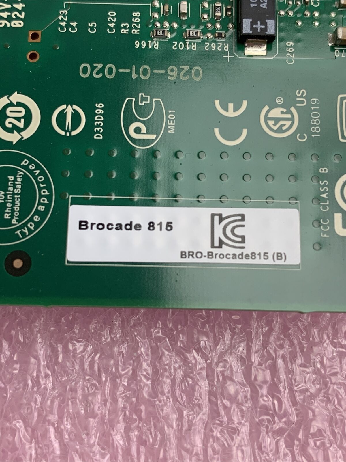 DELL K54X2 BROCADE 815 8GB SINGLE PORT PCI-E FIBRE CHANNEL HOST BUS ADAPTER