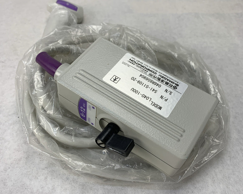 Shimadzu L040-100U Linear Array Ultrasound Transducer Probe 5415110920