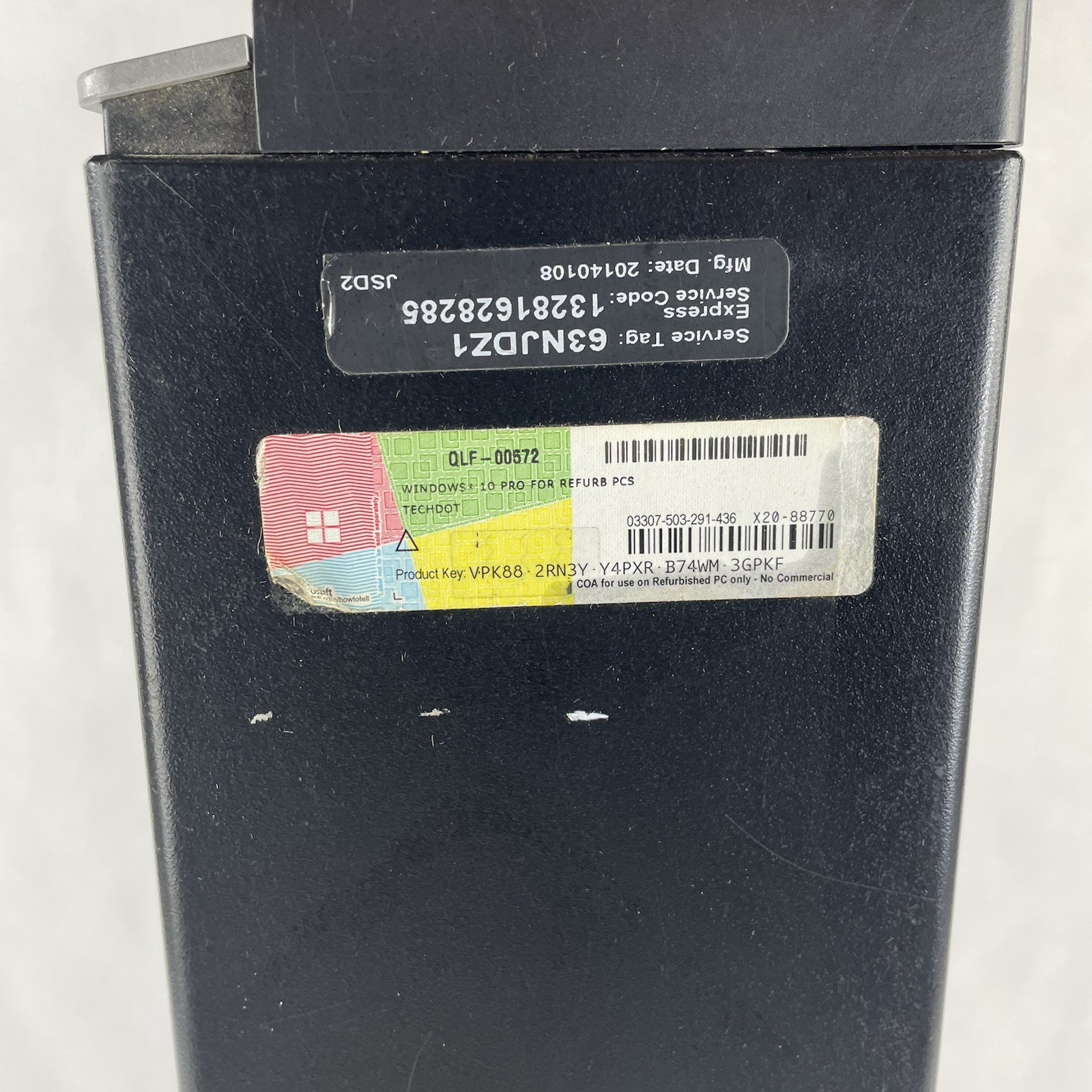Dell Optiplex 3010 DT i5-3470 3.20 GHz 4 GB RAM No HDD/OS4
