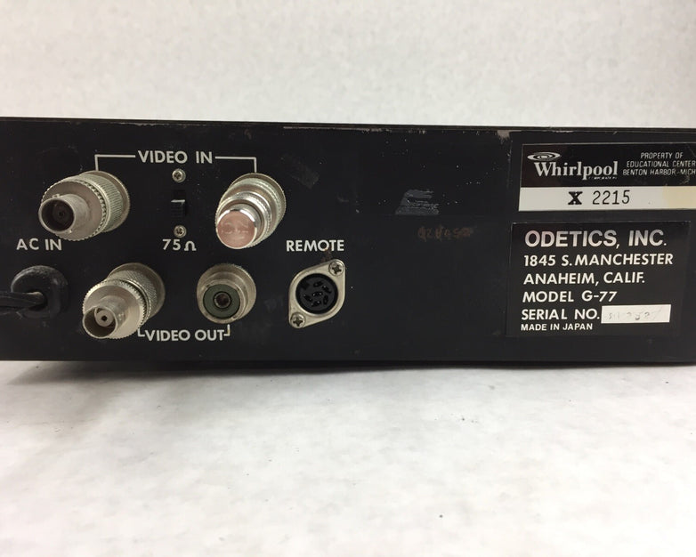 Odetics Inc G-77 GYYR Video Timer