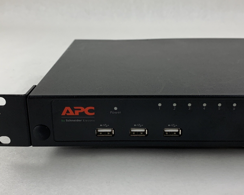 APC KVM0216A KVM USB 2G Enterprise Analog 2 Local Users 16 Ports Tested