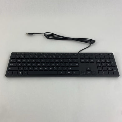 HP L96909-001 Halley USB Keyboard Black DIB - New - Lot of 5