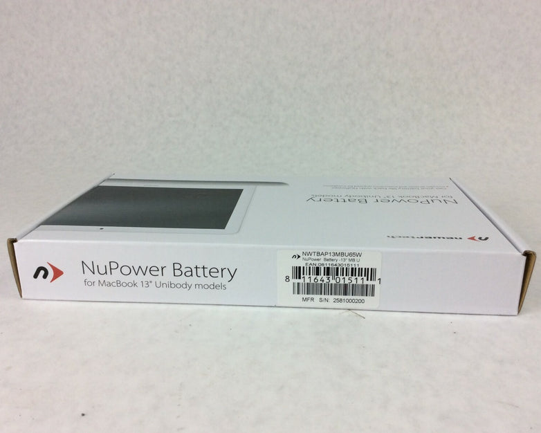 Newertech NuPower Battery 13" Unibody Apple MacBook 6.1 7.1 A1331 Battery 65W
