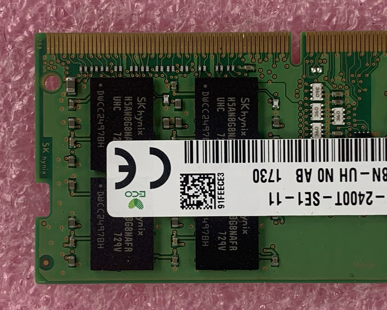 SK Hynix HMA82GS6AFR8N-UH 16 GB 1x16GB DDR4 PC4-2400T SO-DIMM Laptop Memory Ram