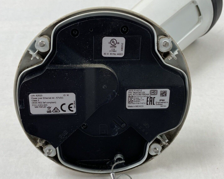 Axis P1427-E IP Indoor Outdoor Network Camera Untested