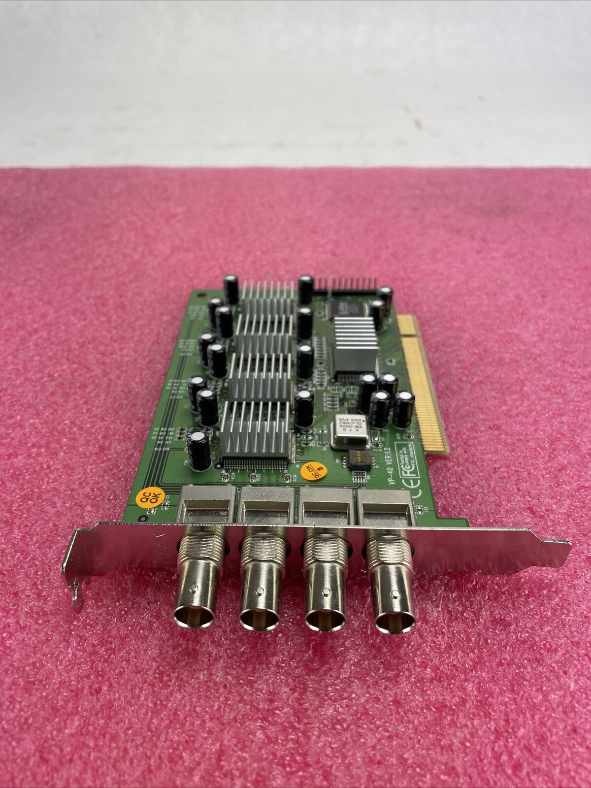 VPON VP-40 Video Ver. 1.2 4 Port DVR Video Capture Card PCI