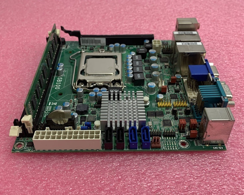 DFI SB100-NRM Motherboard Intel Core i7-2600 3GHz 2GB RAM w/ Shield