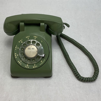 Western Electric 500 Vintage Rotary Telephone Green