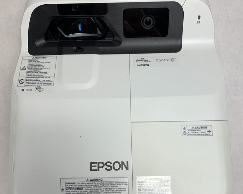 Epson PowerLite 695Wi H740A LCD Lamp Projector 518 Lamp Hours - No Remote