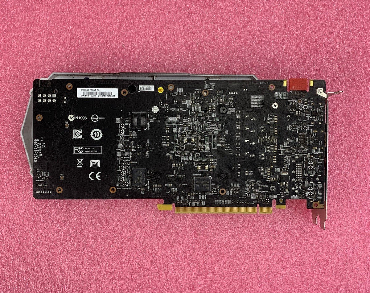 MSI GeForce GTX 960 2GB GDDR5 Video Graphics Card