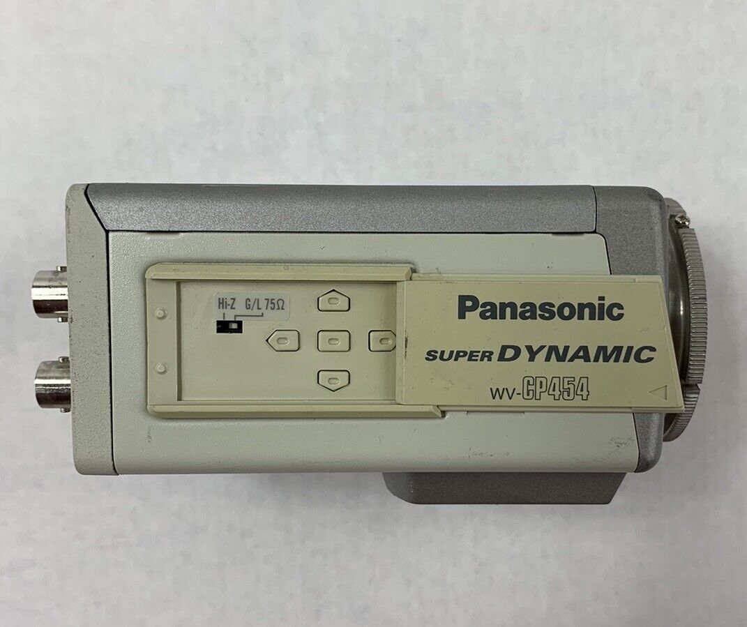 Panasonic WV-CP454 Color CCTV Camera No Lens (Parts and Repair)