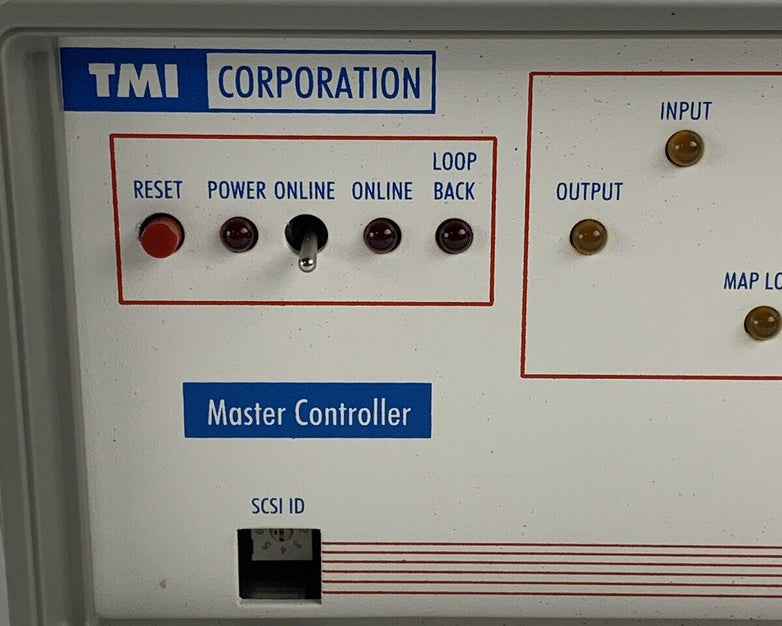 TMI Corporation Master Controller SCSI Comm 265V Power Tested
