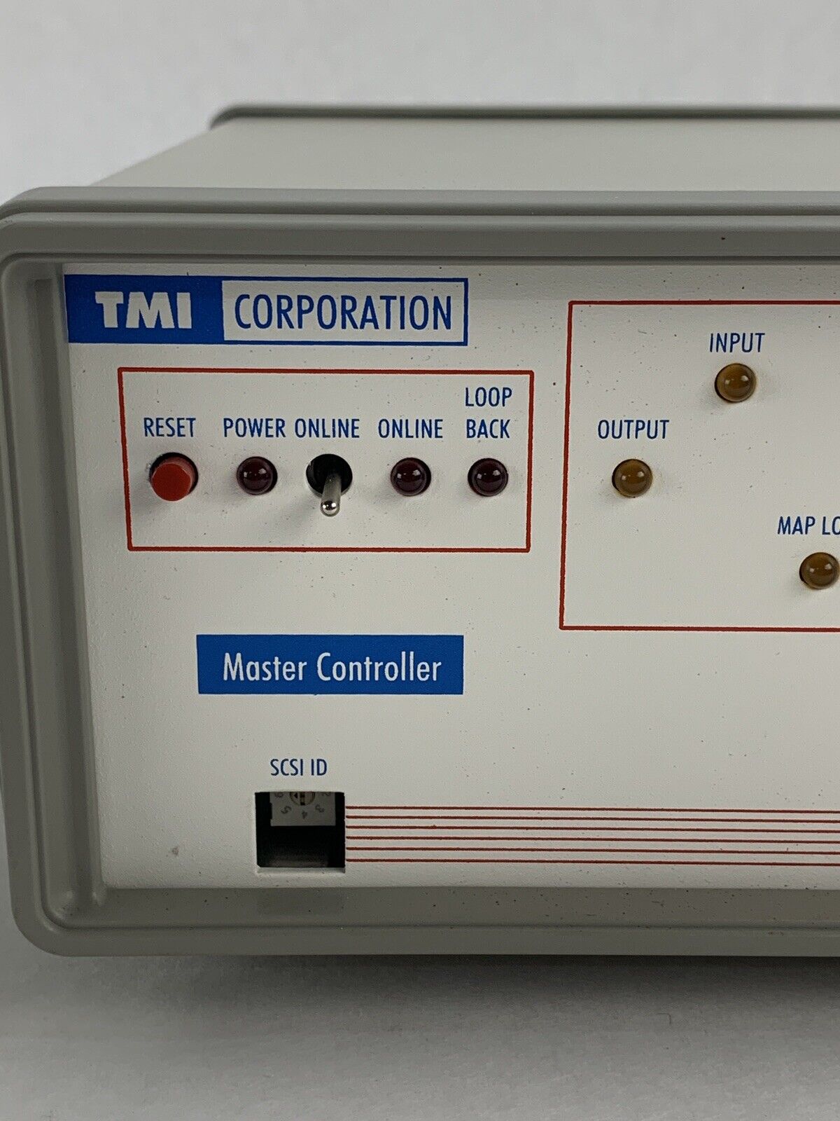 TMI Corporation Master Controller SCSI Comm 265V Power Tested