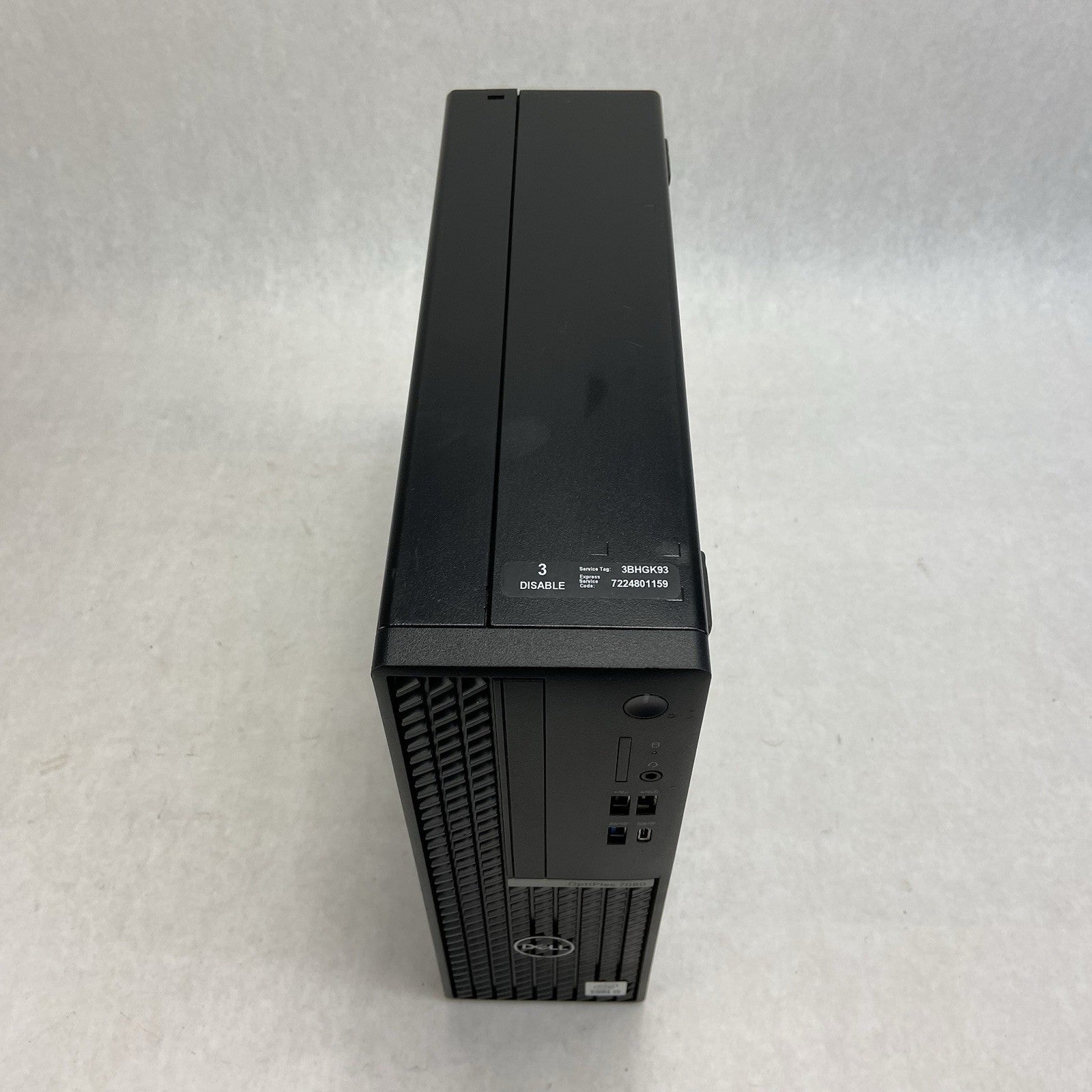 Dell Optiplex 7080 SFF Intel Core i5-10500 3.1GHz No RAMHDDOS2