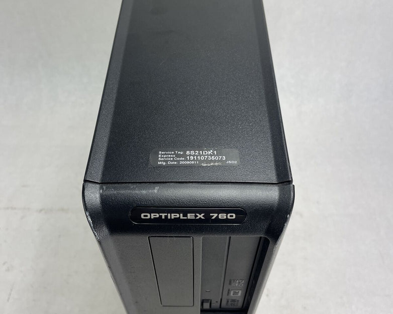 Dell Optiplex 760 DT Intel Pentium Dual-Core E5200 2.5GHz 2GB RAM No HDD No OS