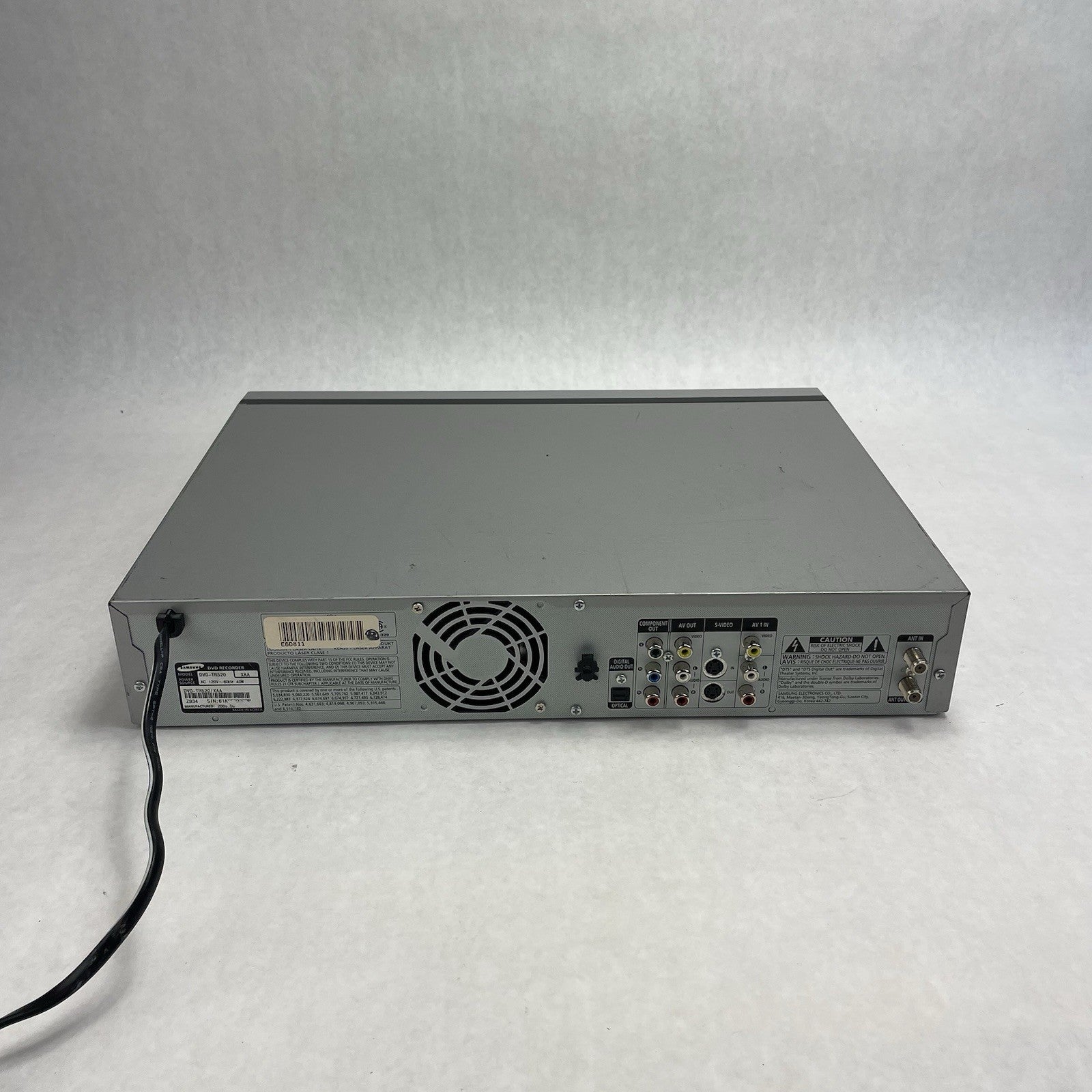Samsung DVD-TR520 Dual Tray DVD Recorder Combo Player Copier Tested6