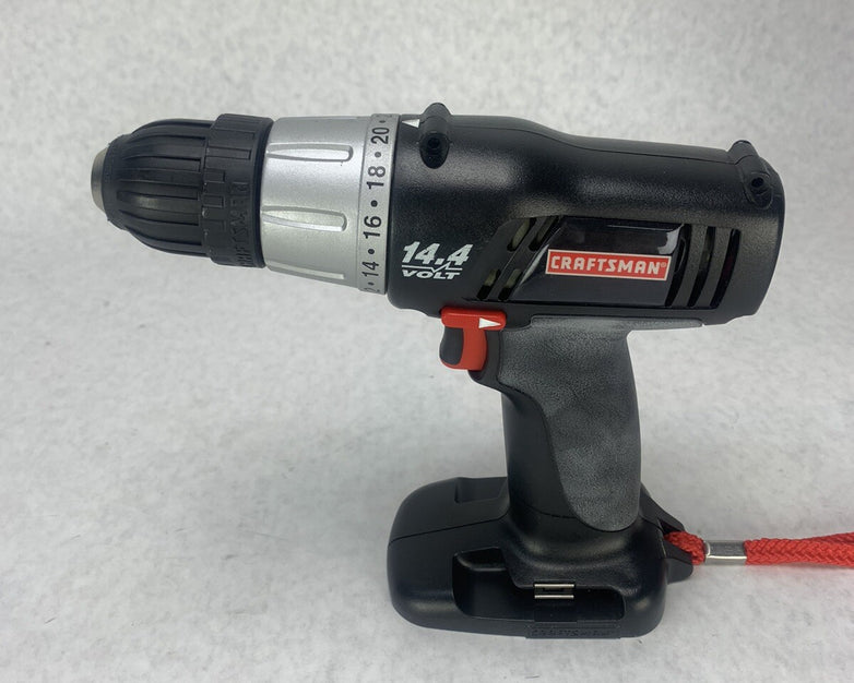 Craftsman 14.4 Volt Drill 1322518 w/ Flashlight No Battery