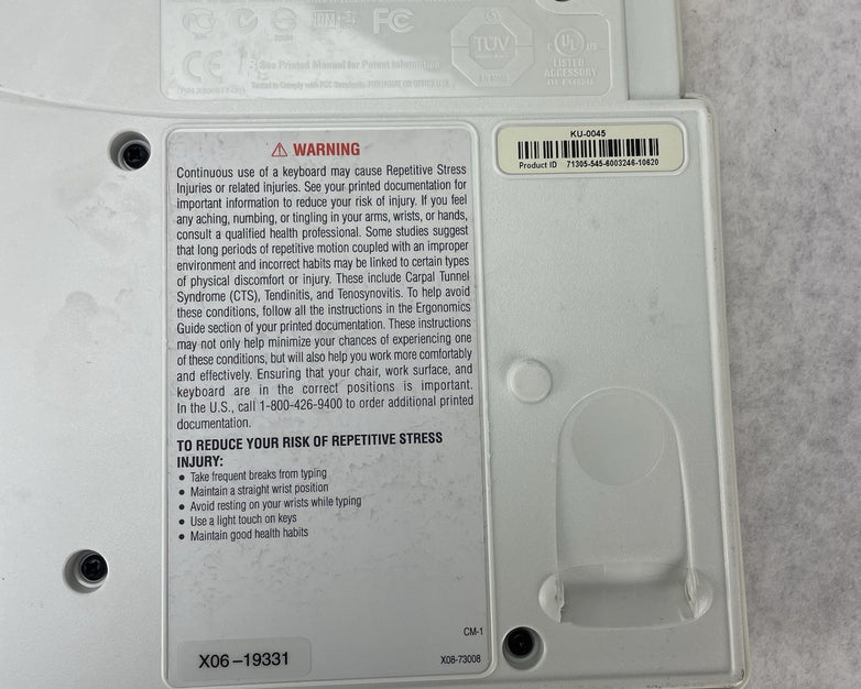 Microsoft X06-19331 Ergonomic Keyboard Tested