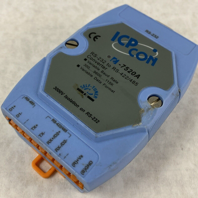 ICP CON i-7520A RS-232 to RS-422 or RS-485 Converter UNTESTED