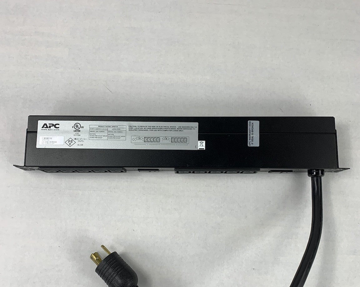 APC AP9571A Basic 1U Rack PDU Power Strip