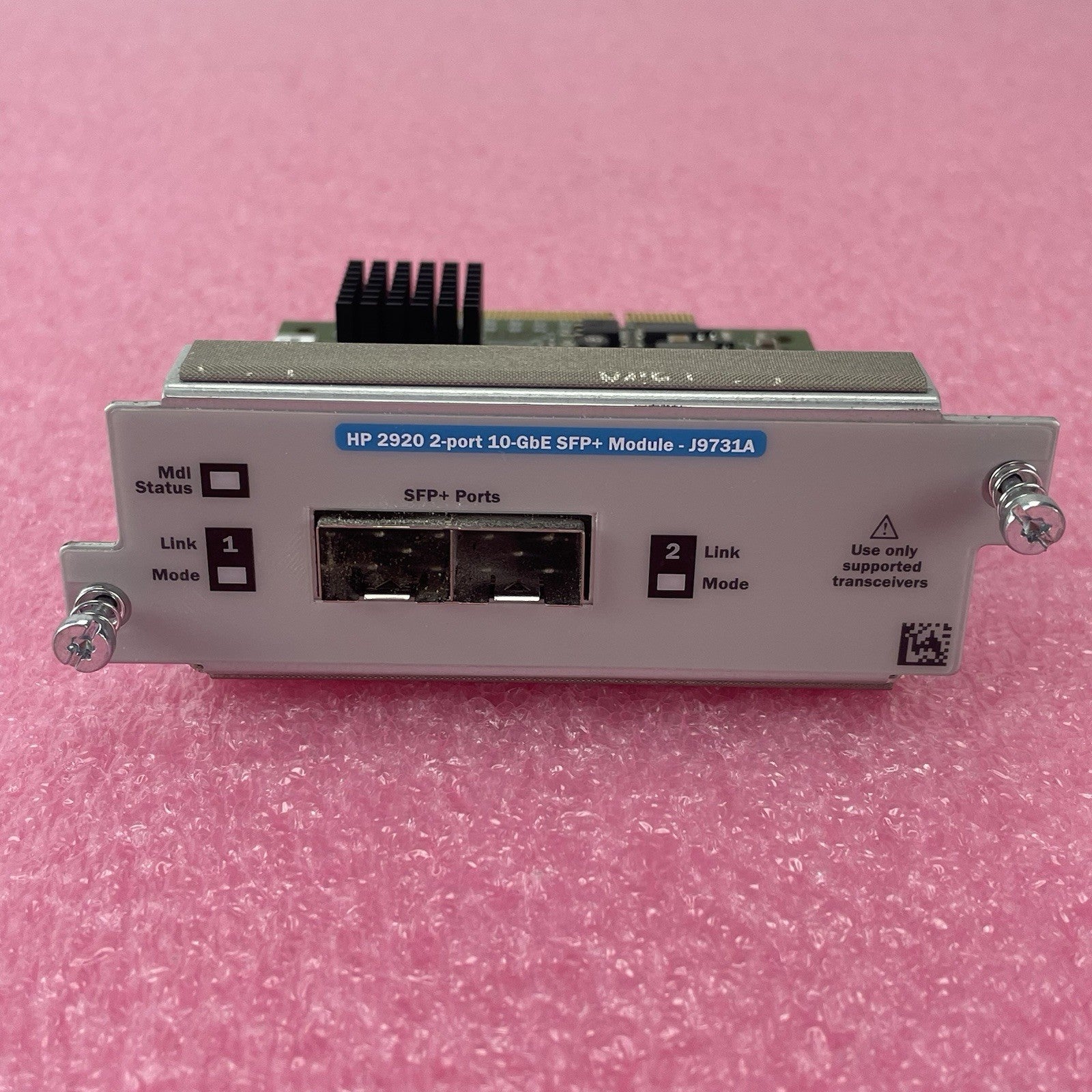 HP J9731A 2920 2 Port 10GbE SFP Module Tested & Reset1