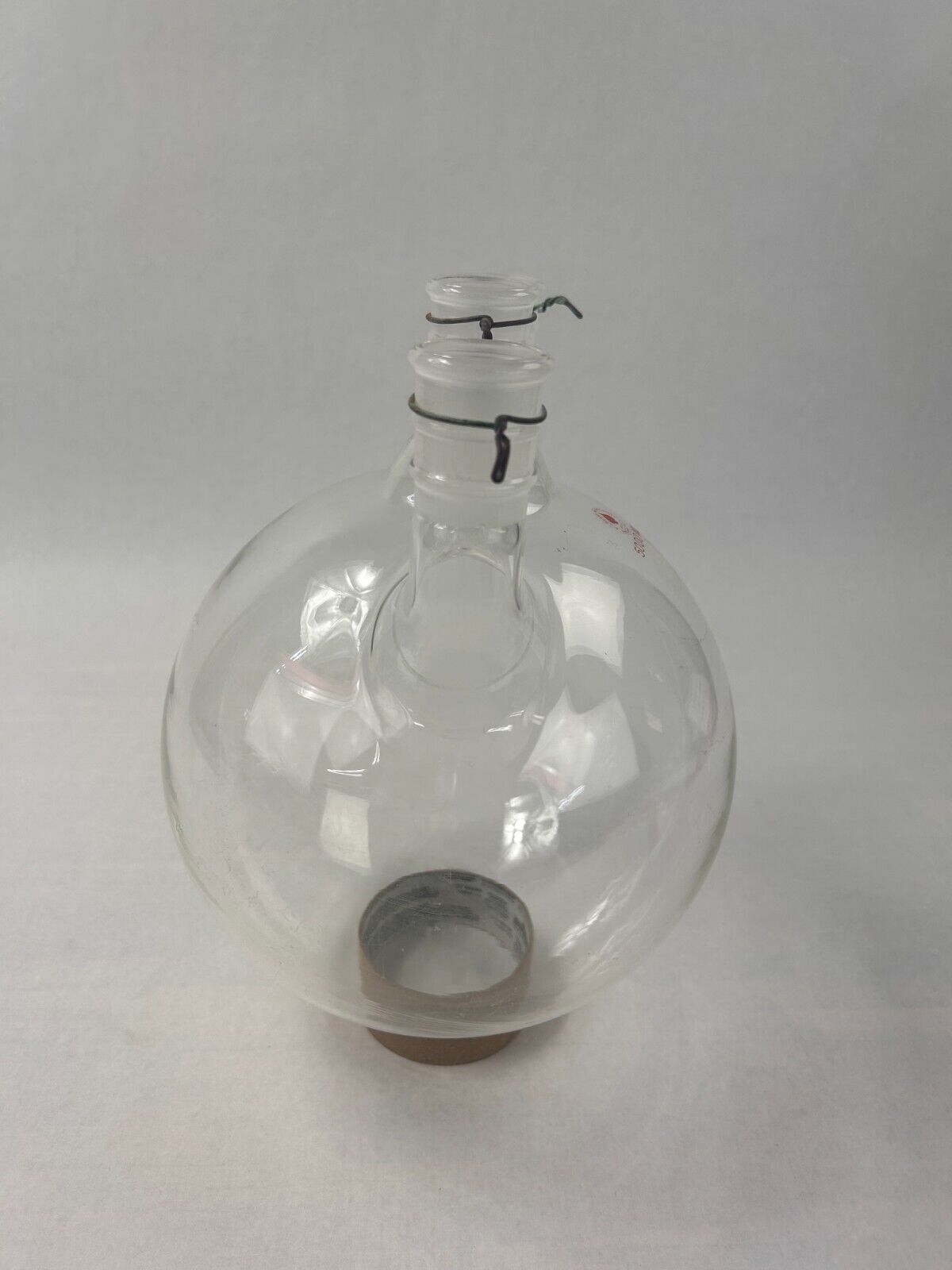 ACE Glass 5000mL 3-Neck Vertical Round Reaction Flask 29/42 Joints