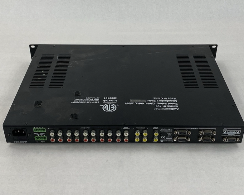 Australian Monitor IN400 Audio Amplifier Tested