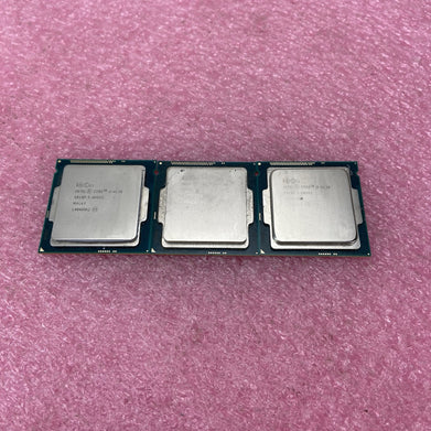 Lot of 3 Intel Core i3-4130 SR1NP 3.4GHz Desktop CPU