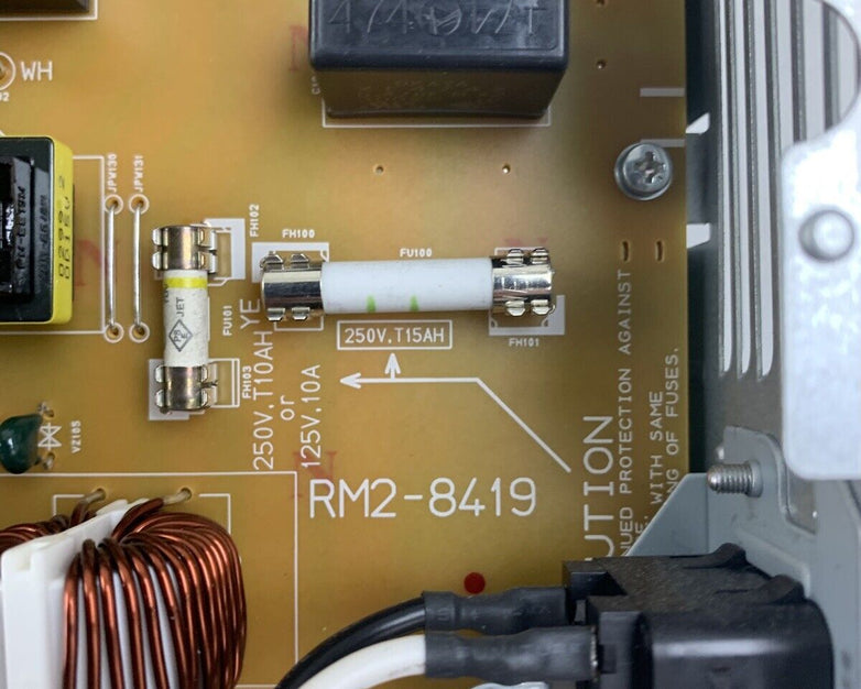 HP RM2-8419 Power Supply PC Board pulled From HP LaserJet MFP M681 OEM Tested