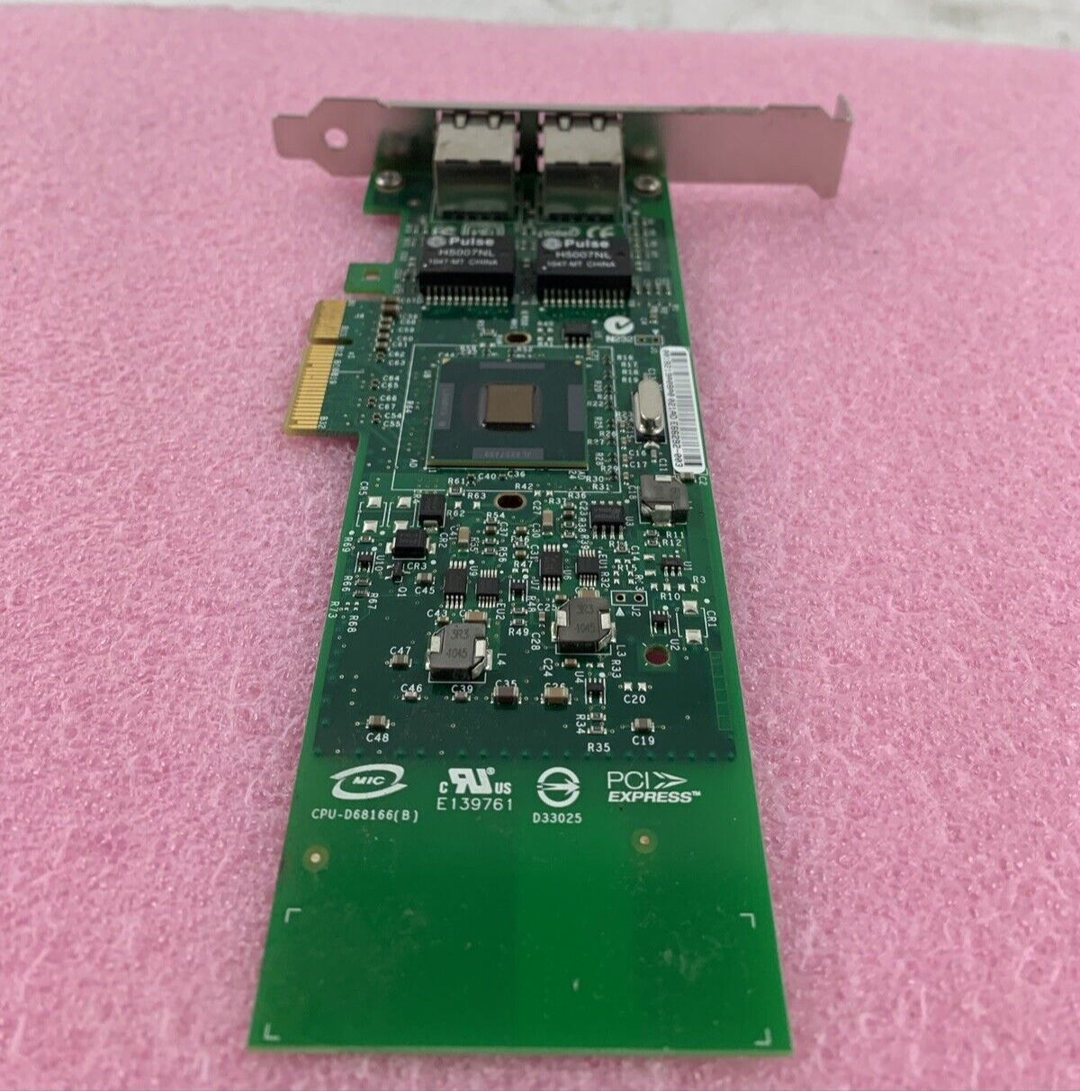G174P - DELL DUAL -PORT PCI EXPRESS GIGABIT BOARD NETWORK CARD