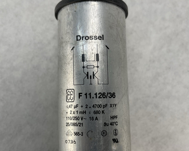 Eichhoff F011-126/036 RFI Suppression Filter