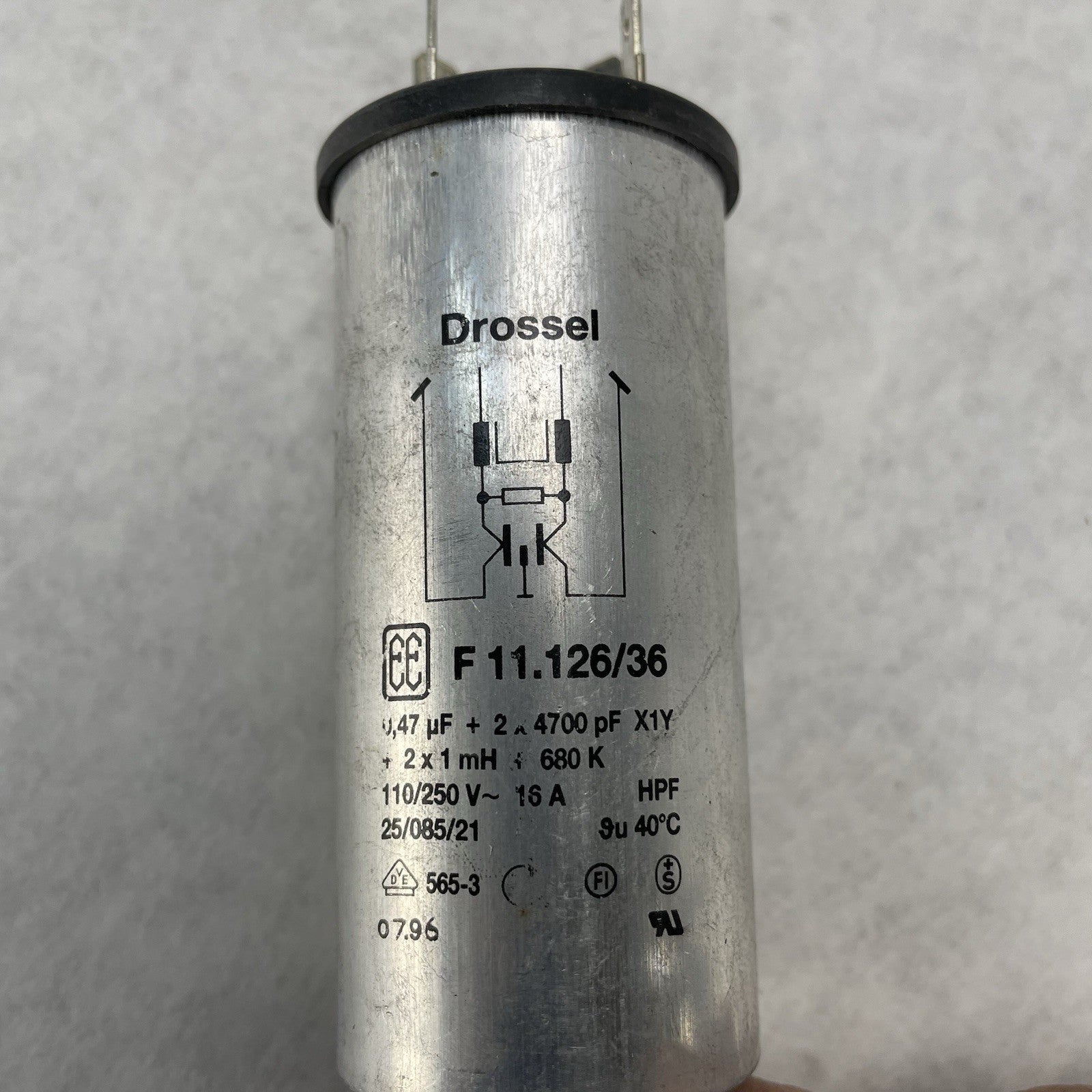 Eichhoff F011-126/036 RFI Suppression Filter