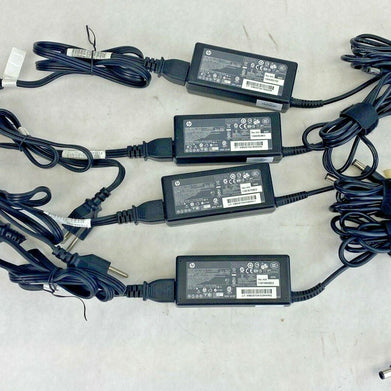 Genuine HP AC Power Adapter 608425-001 609939-001 18.5V 3.5A 65W Lot of 4