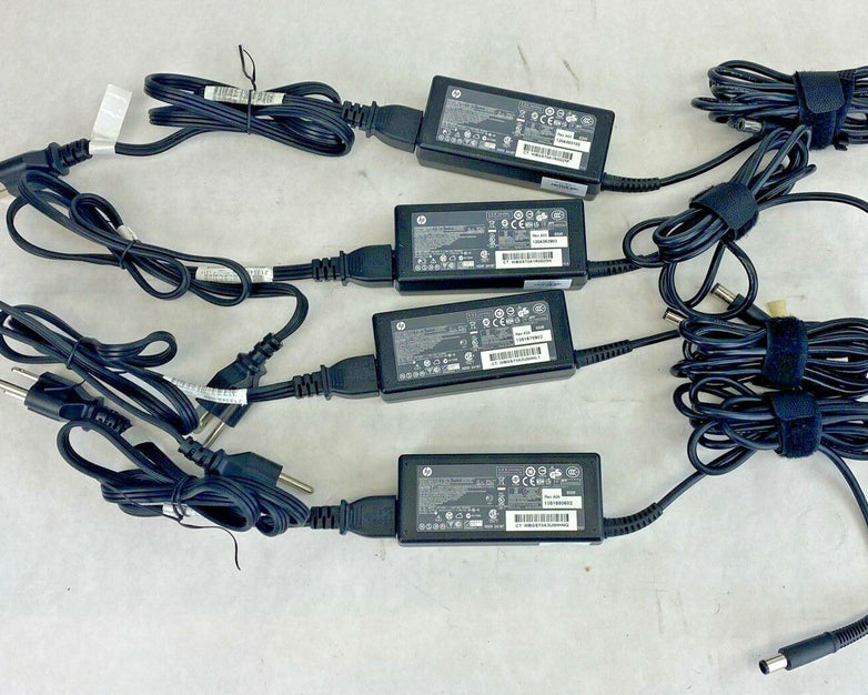 Genuine HP AC Power Adapter 608425-001 609939-001 18.5V 3.5A 65W Lot of 4