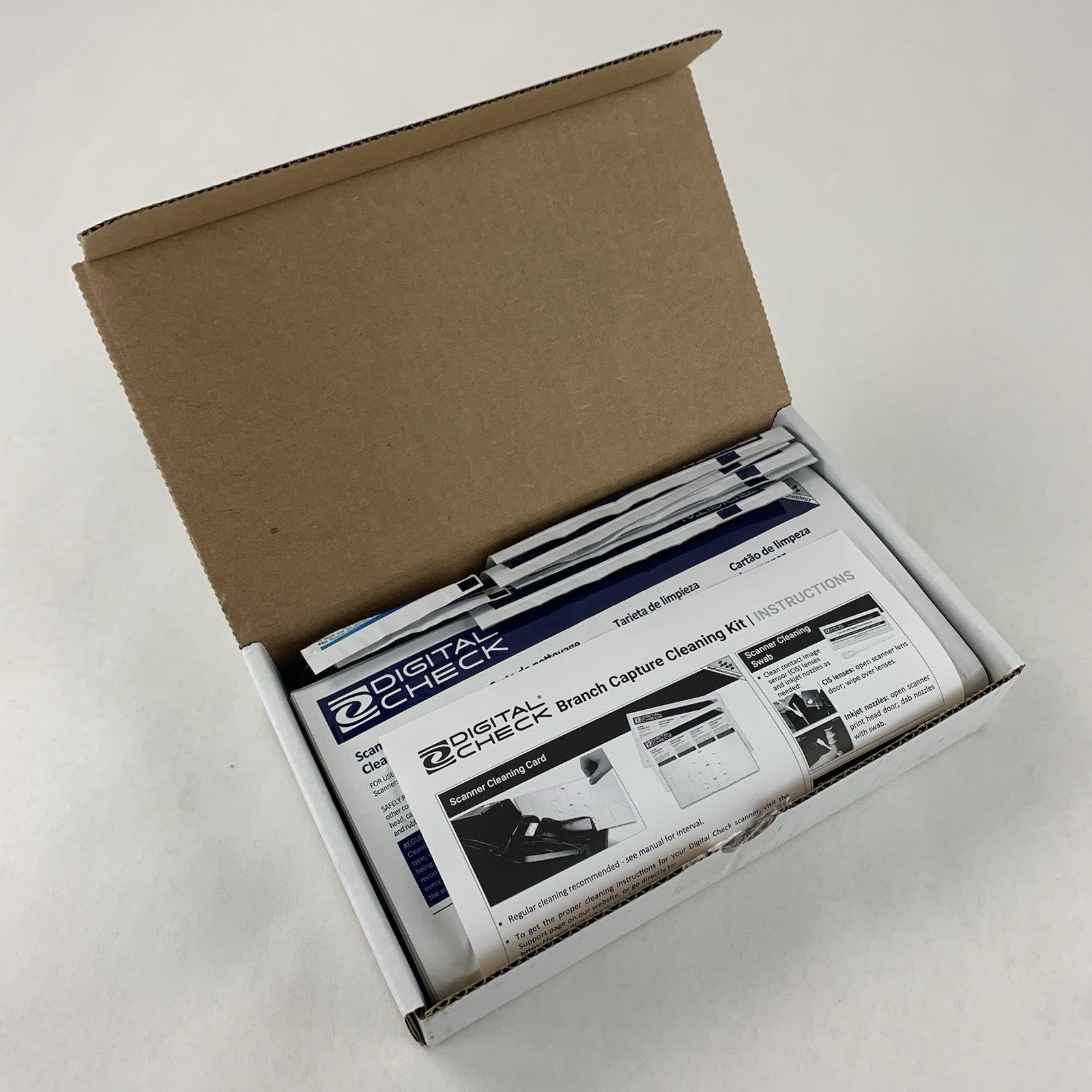 Digital Check Cleaning Kit IS0035 25x Waffletechnology Cards 5x Swabs 2x Wipes4