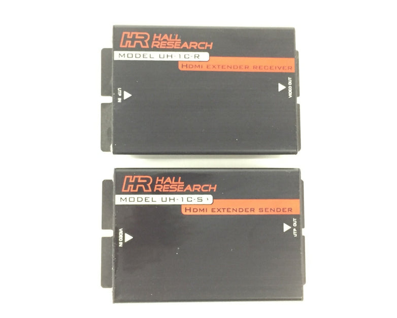 Hall Research Model UH-1 C-S Sender And UH-1 C-R Receiver