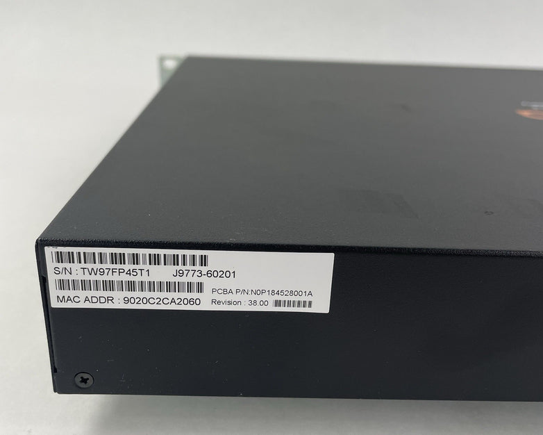 HP Aruba 2530-24G PoE+ J9773A 24-Port Gigabit Switch - Tested