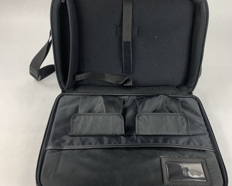 Hewlett Packard HP Office Bag 17” Laptop Briefcase Leather Large Capacity