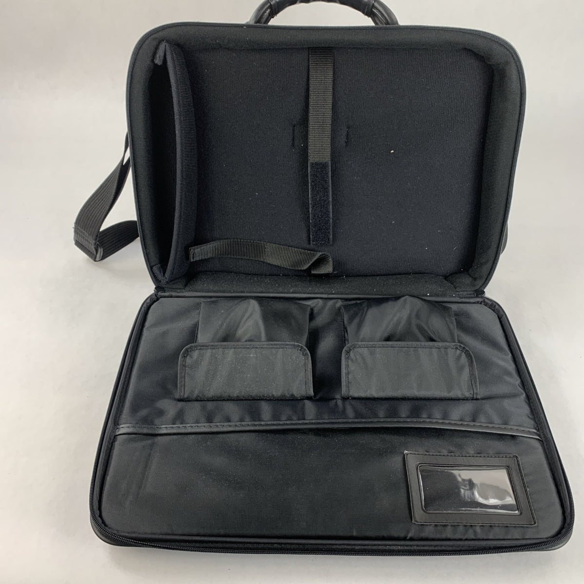 Hewlett Packard HP Office Bag 17” Laptop Briefcase Leather Large Capacity3